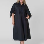 BOW SLEEVE MAXI DRESS plus-size - AMOUR781