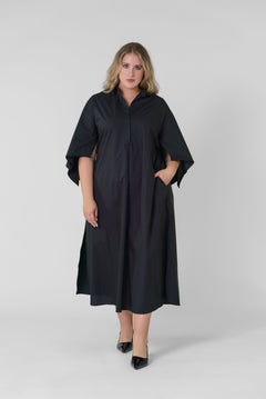 BOW SLEEVE MAXI DRESS plus-size - AMOUR781
