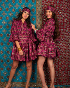 POMPADOUR BOUBOU DRESS plus-size - AMOUR781