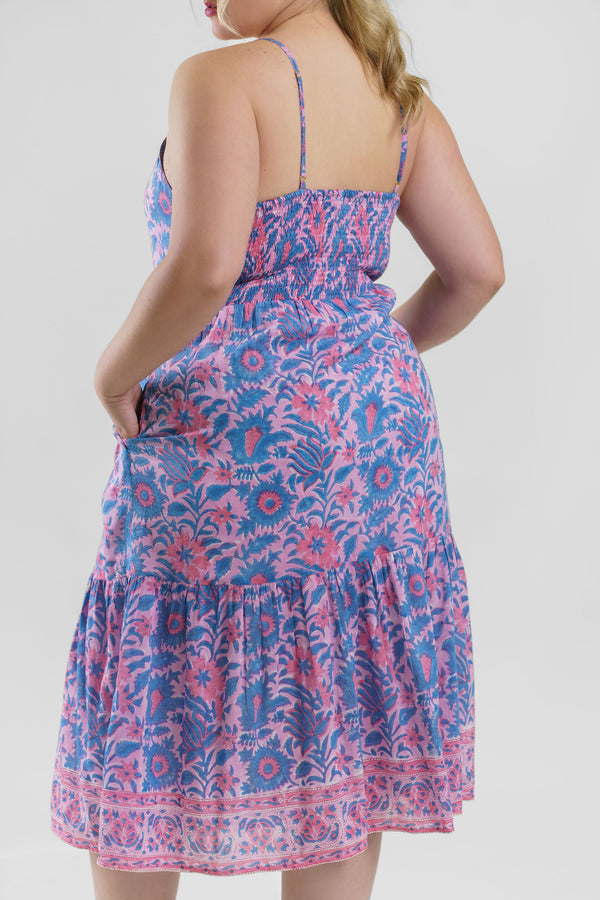 reese midi dress REESE MIDI DRESS, 2X / Plummet by Sal Rosa AMOUR781