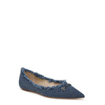 NORI FRAYED DENIM FLAT plus-size - AMOUR781