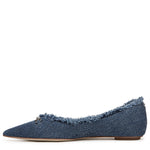 NORI FRAYED DENIM FLAT plus-size - AMOUR781