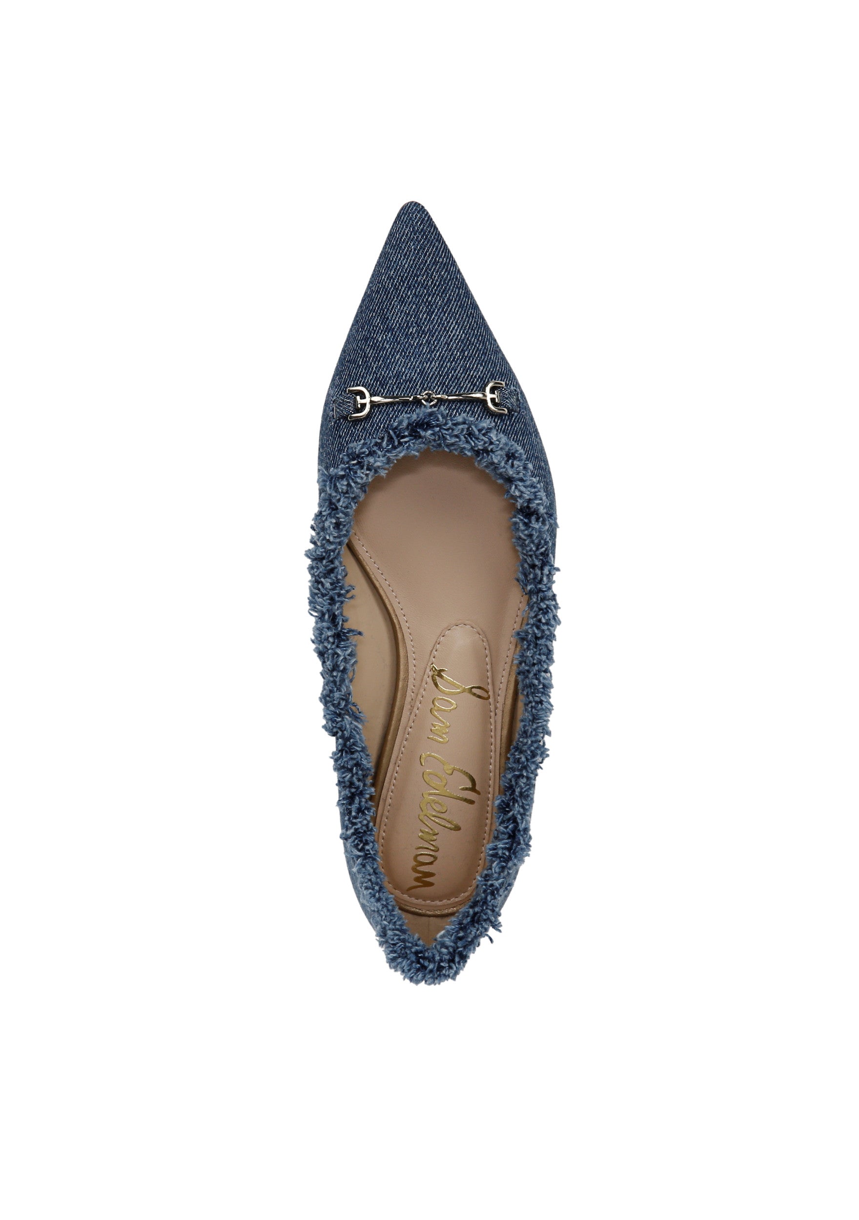 NORI FRAYED DENIM FLAT plus-size - AMOUR781