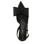 TREENA MESH SLINGBACK KITTEN HEEL plus-size - AMOUR781