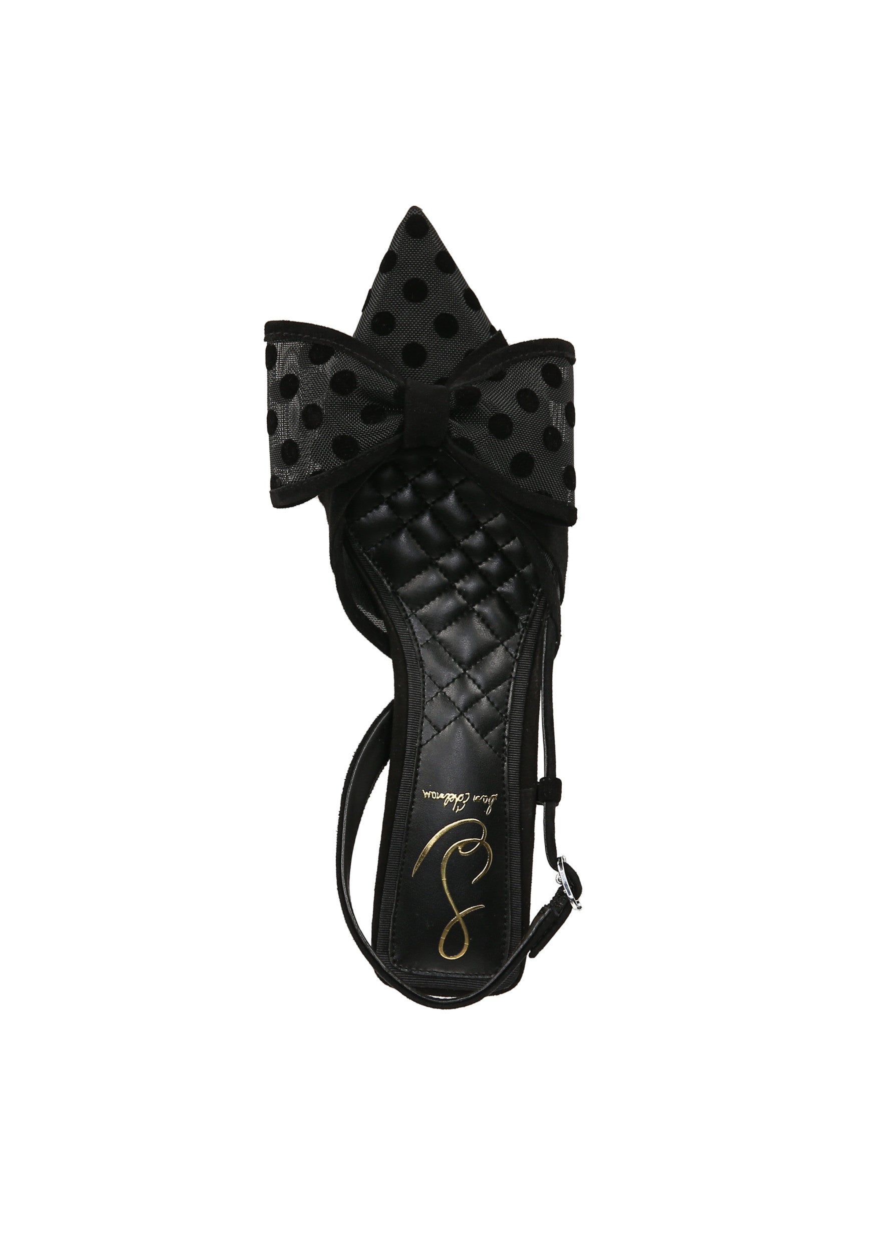TREENA MESH SLINGBACK KITTEN HEEL plus-size - AMOUR781