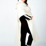 SHORT SLEEVE PONCHO TRENCH plus-size - AMOUR781