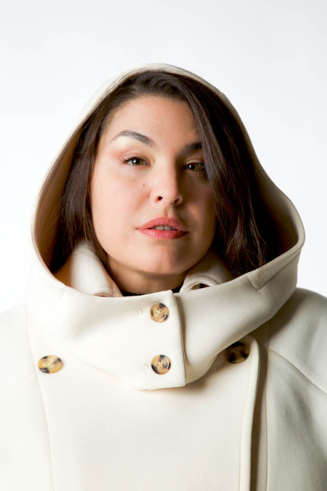 SHORT SLEEVE PONCHO TRENCH plus-size - AMOUR781