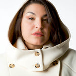 SHORT SLEEVE PONCHO TRENCH plus-size - AMOUR781