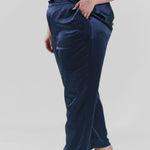 PULL ON SATIN PANTS plus-size - AMOUR781