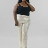 SEQUIN BELL PARTY PANT plus-size - AMOUR781