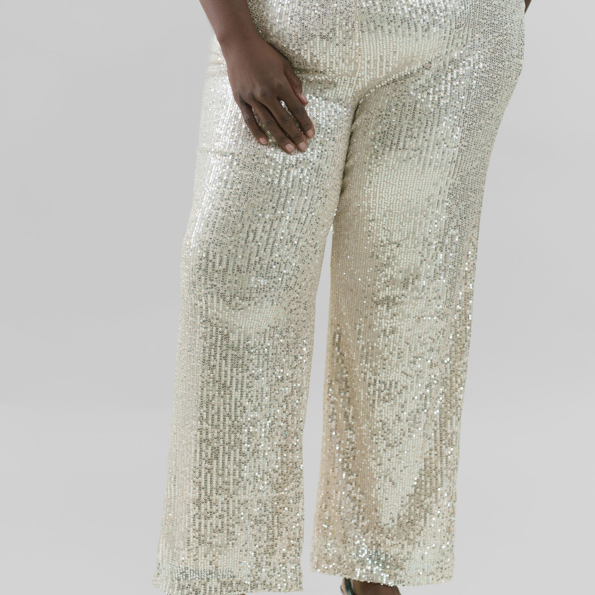 SEQUIN BELL PARTY PANT plus-size - AMOUR781