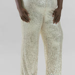 SEQUIN BELL PARTY PANT plus-size - AMOUR781