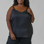 RECYCLED DOUBLE STRAP CAMI plus-size - AMOUR781