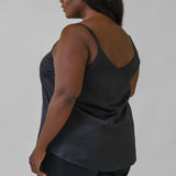 RECYCLED DOUBLE STRAP CAMI plus-size - AMOUR781
