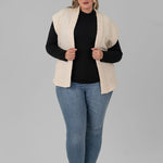 GILET QUILTED JERSEY plus-size - AMOUR781