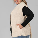 GILET QUILTED JERSEY plus-size - AMOUR781