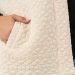 GILET QUILTED JERSEY plus-size - AMOUR781