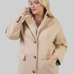 SCUBA COAT plus-size - AMOUR781