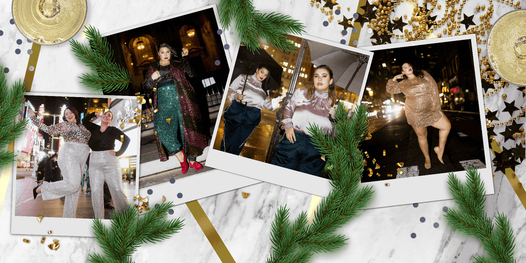 Women in Luxury Plus Size Holiday Party Clothing
