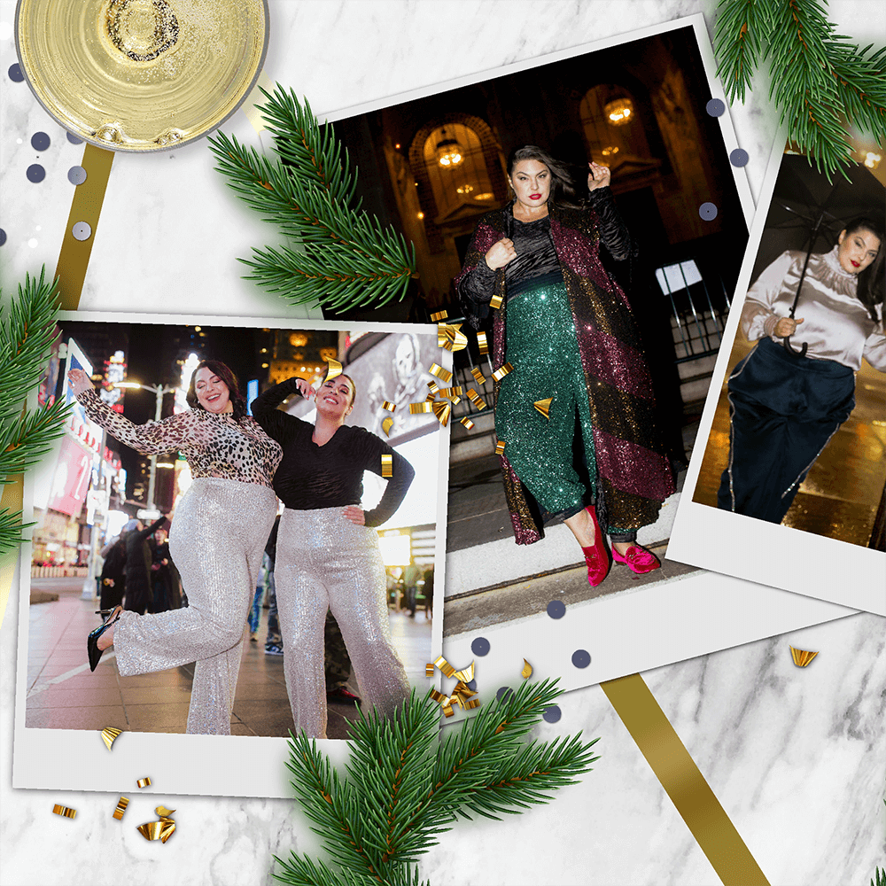 Women in Luxury Plus Size Holiday Party Clothing