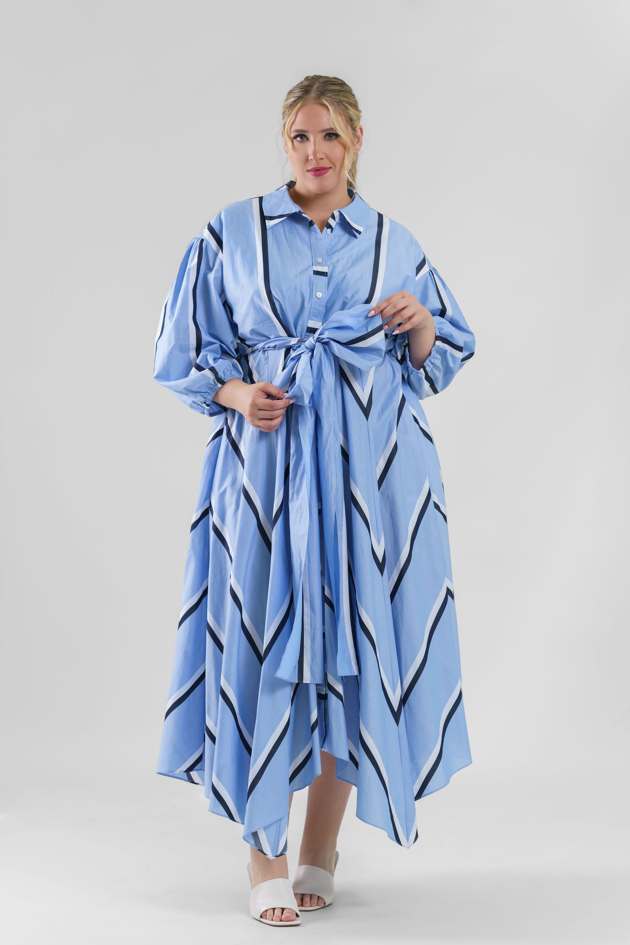 AZARIA DRESS plus-size - AMOUR781