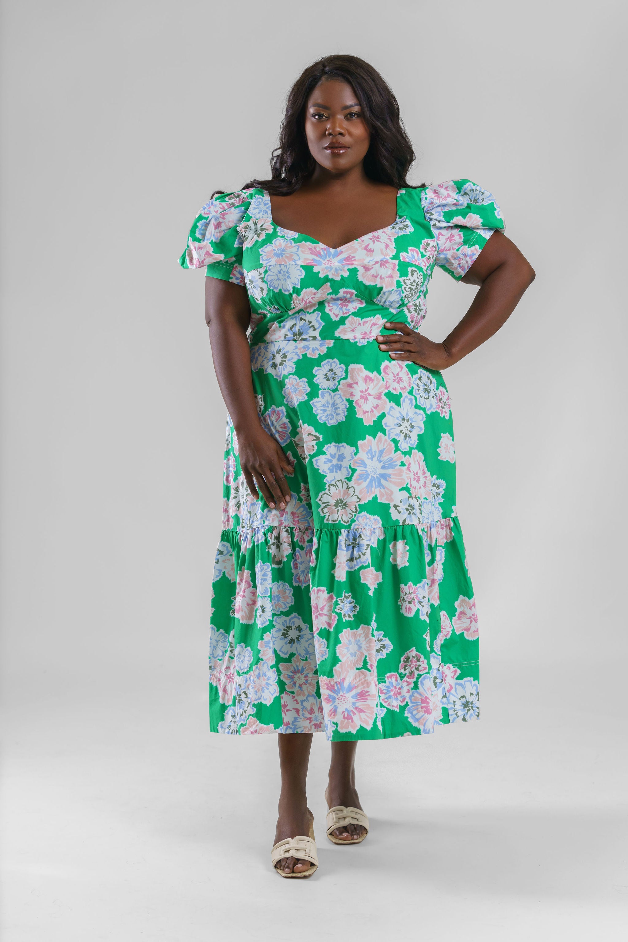 DANIELLE DRESS plus-size - AMOUR781