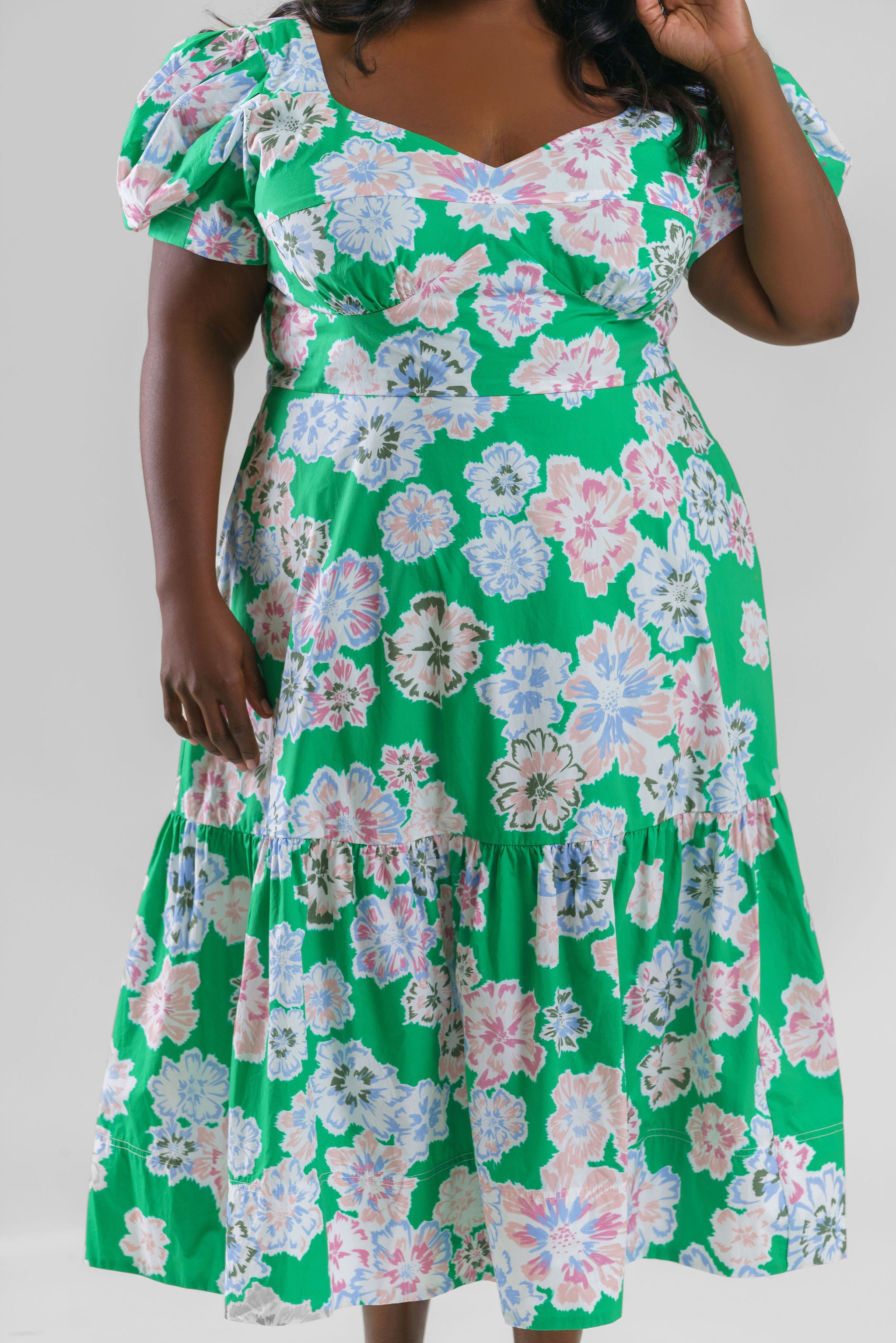 DANIELLE DRESS plus-size - AMOUR781