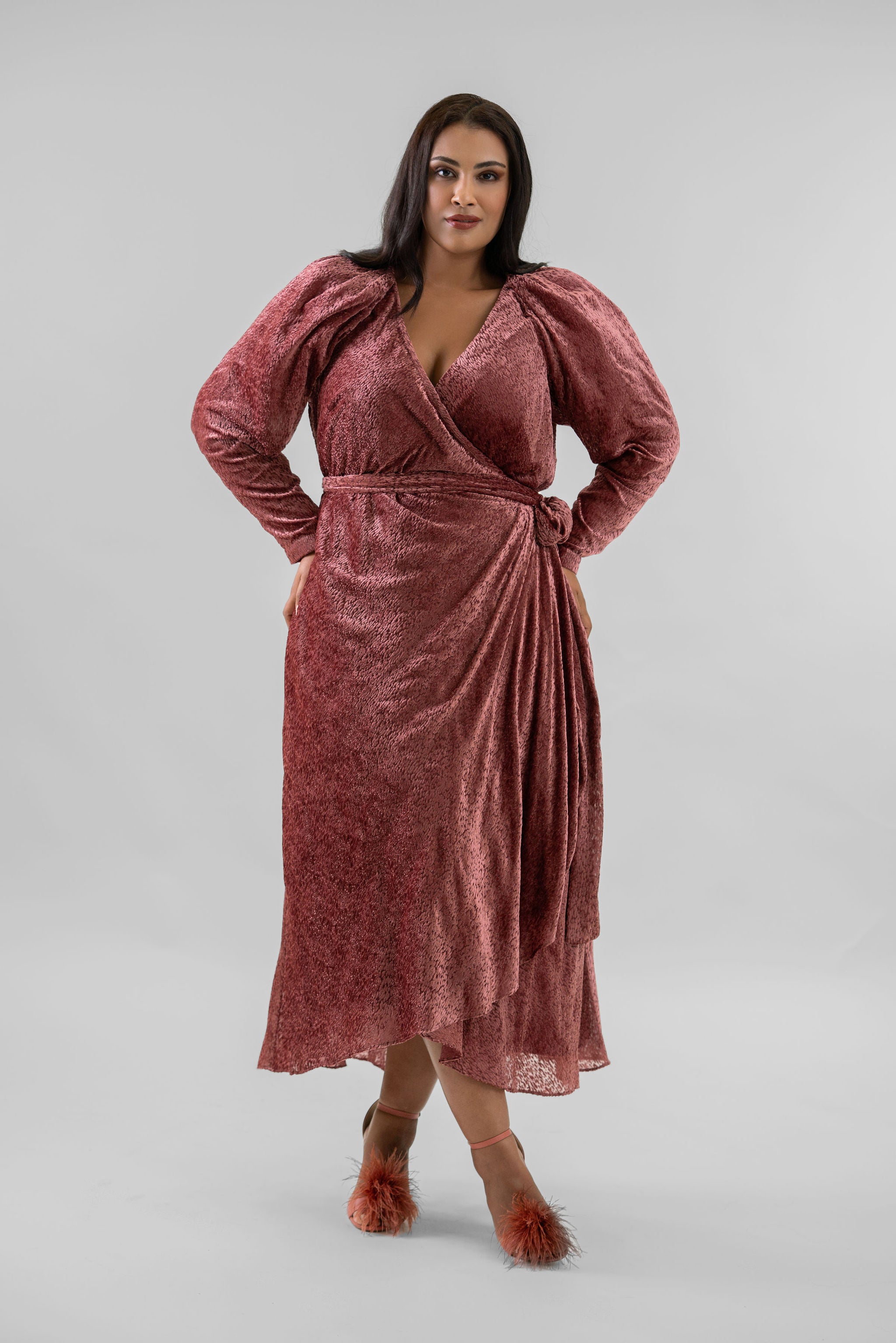 LAUREEN DRESS plus-size - AMOUR781