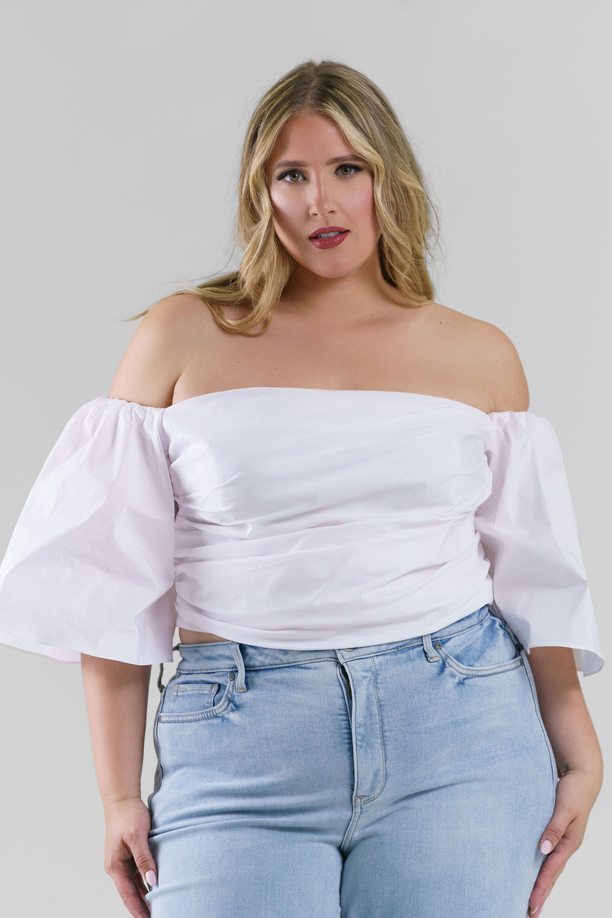 SLOANE TOP plus-size - AMOUR781