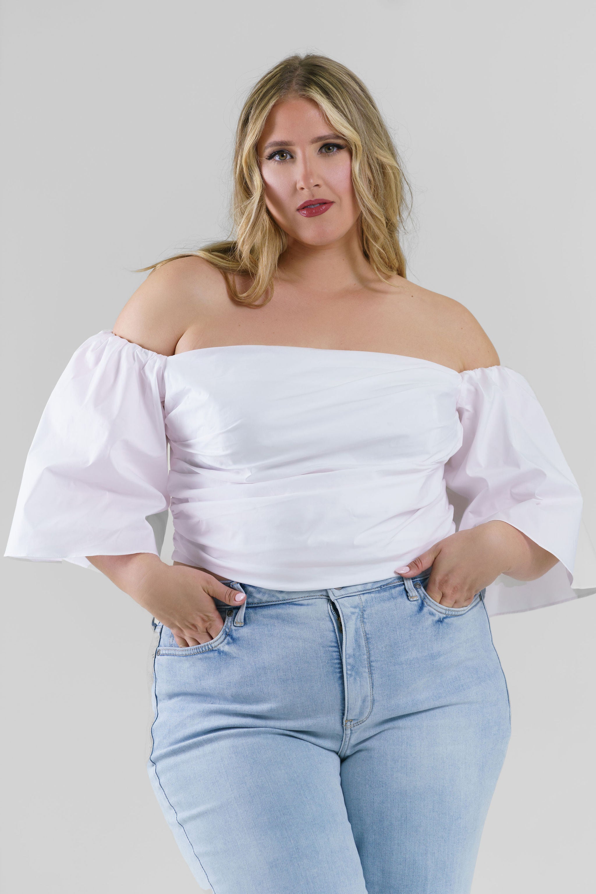 SLOANE TOP plus-size - AMOUR781