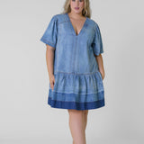 ATHENA DRESS plus-size - AMOUR781
