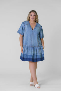 ATHENA DRESS plus-size - AMOUR781
