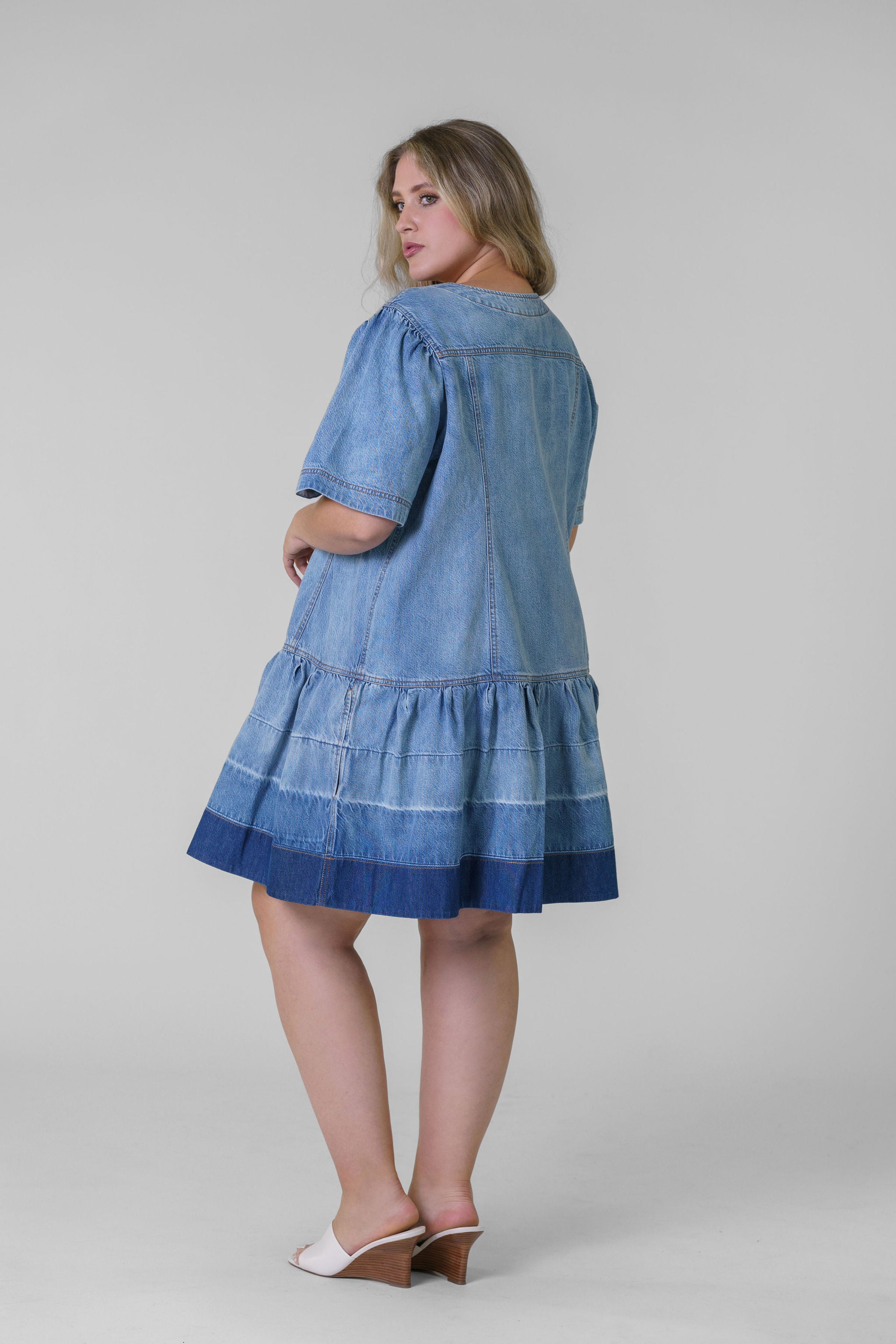 ATHENA DRESS plus-size - AMOUR781