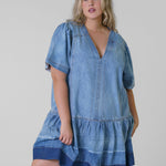 ATHENA DRESS plus-size - AMOUR781