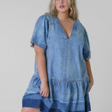 ATHENA DRESS plus-size - AMOUR781