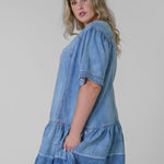 ATHENA DRESS plus-size - AMOUR781
