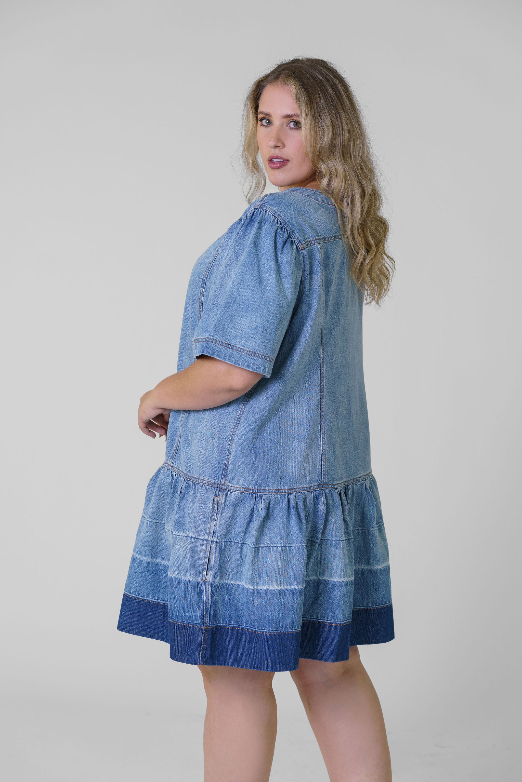 ATHENA DRESS plus-size - AMOUR781