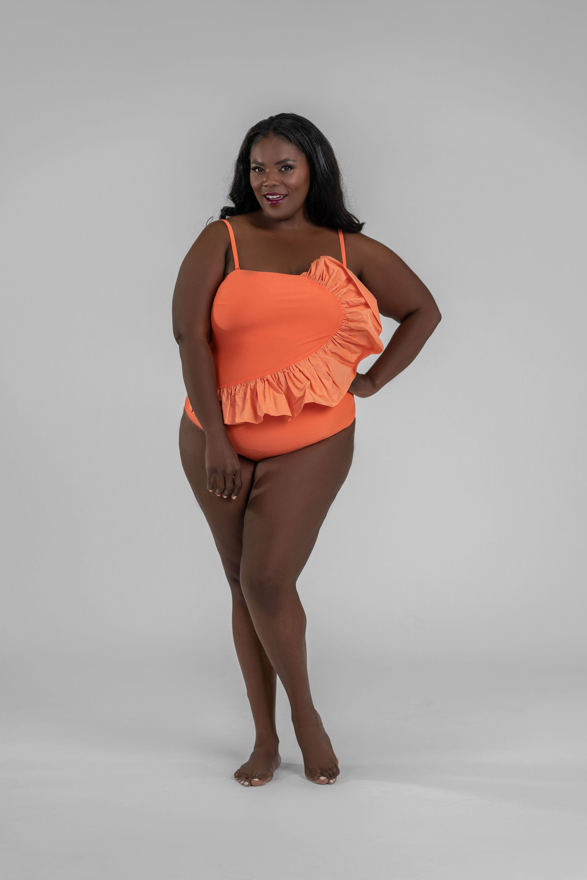 SARITA ONE-PIECE plus-size - AMOUR781