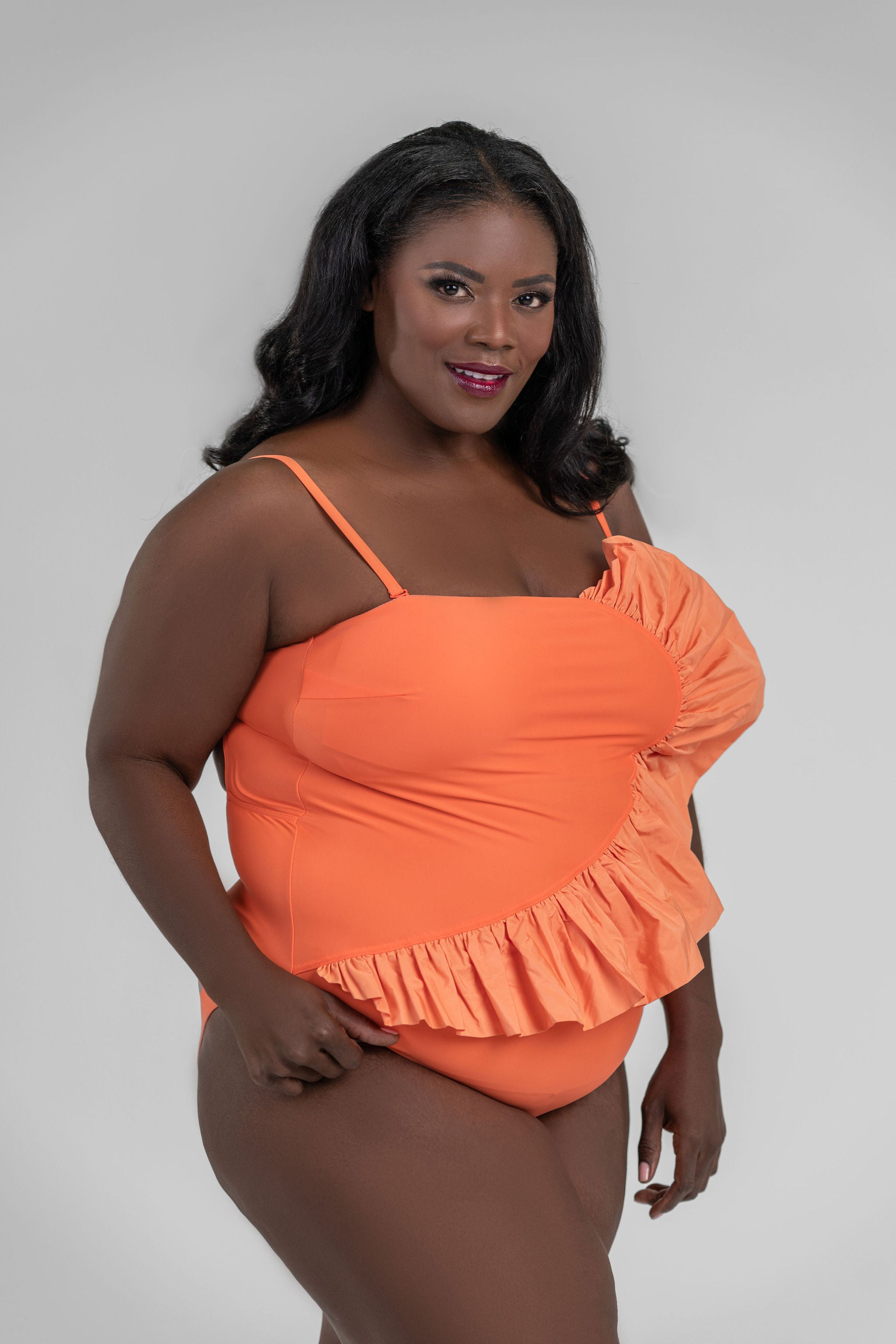 SARITA ONE-PIECE plus-size - AMOUR781