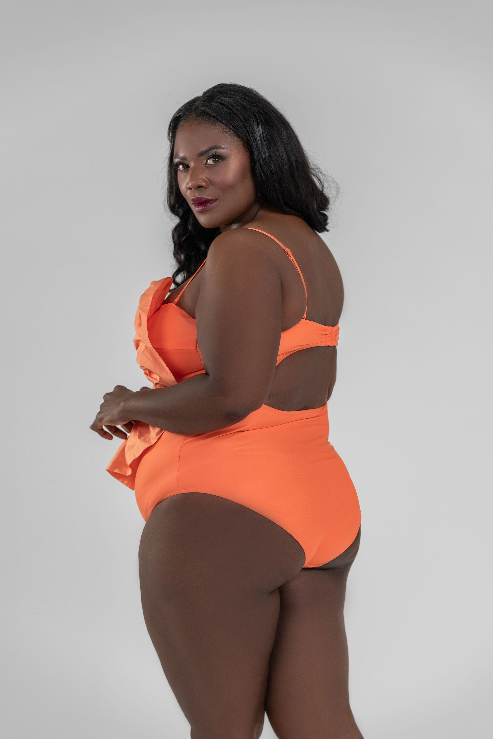 SARITA ONE-PIECE plus-size - AMOUR781