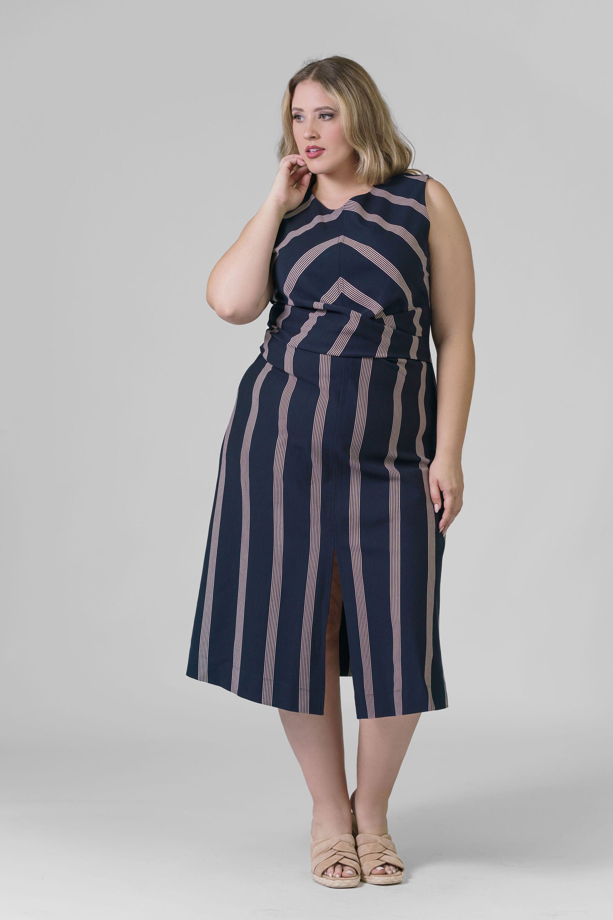 THEO DRESS plus-size - AMOUR781