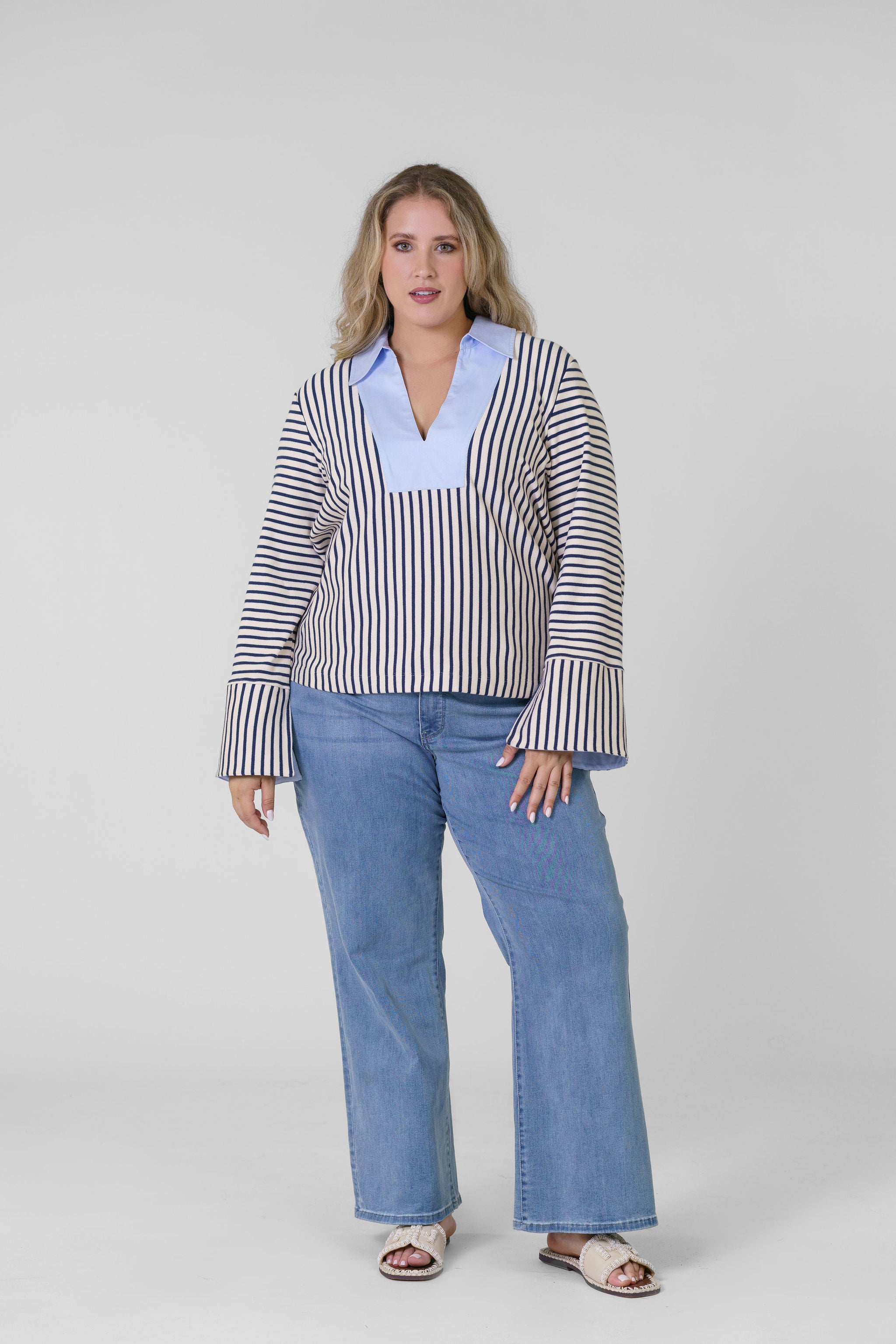 WHITNEY TOP plus-size - AMOUR781