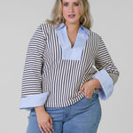 WHITNEY TOP plus-size - AMOUR781