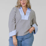 WHITNEY TOP plus-size - AMOUR781