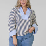 WHITNEY TOP plus-size - AMOUR781