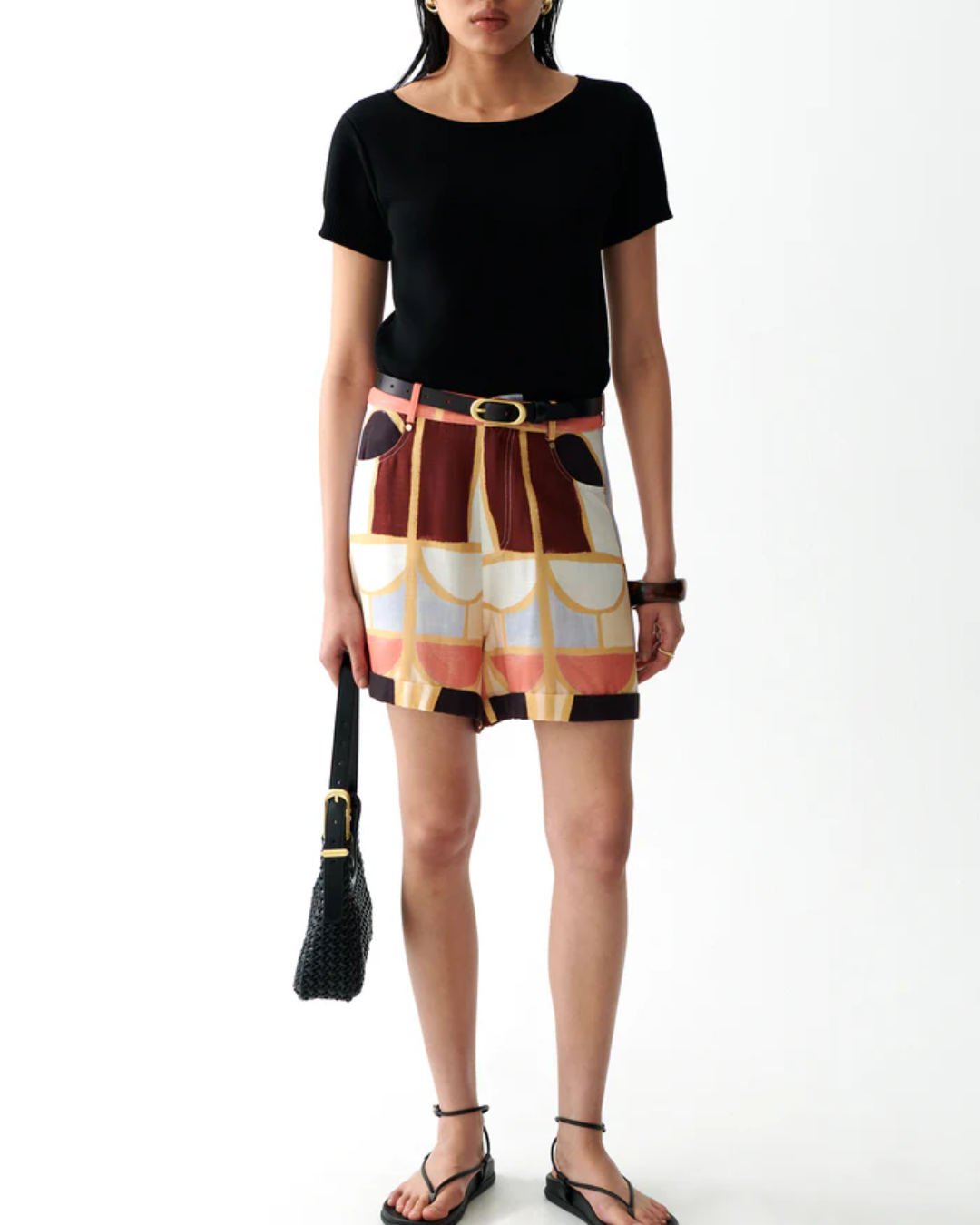 THE INAYA SHORTS plus-size - AMOUR781