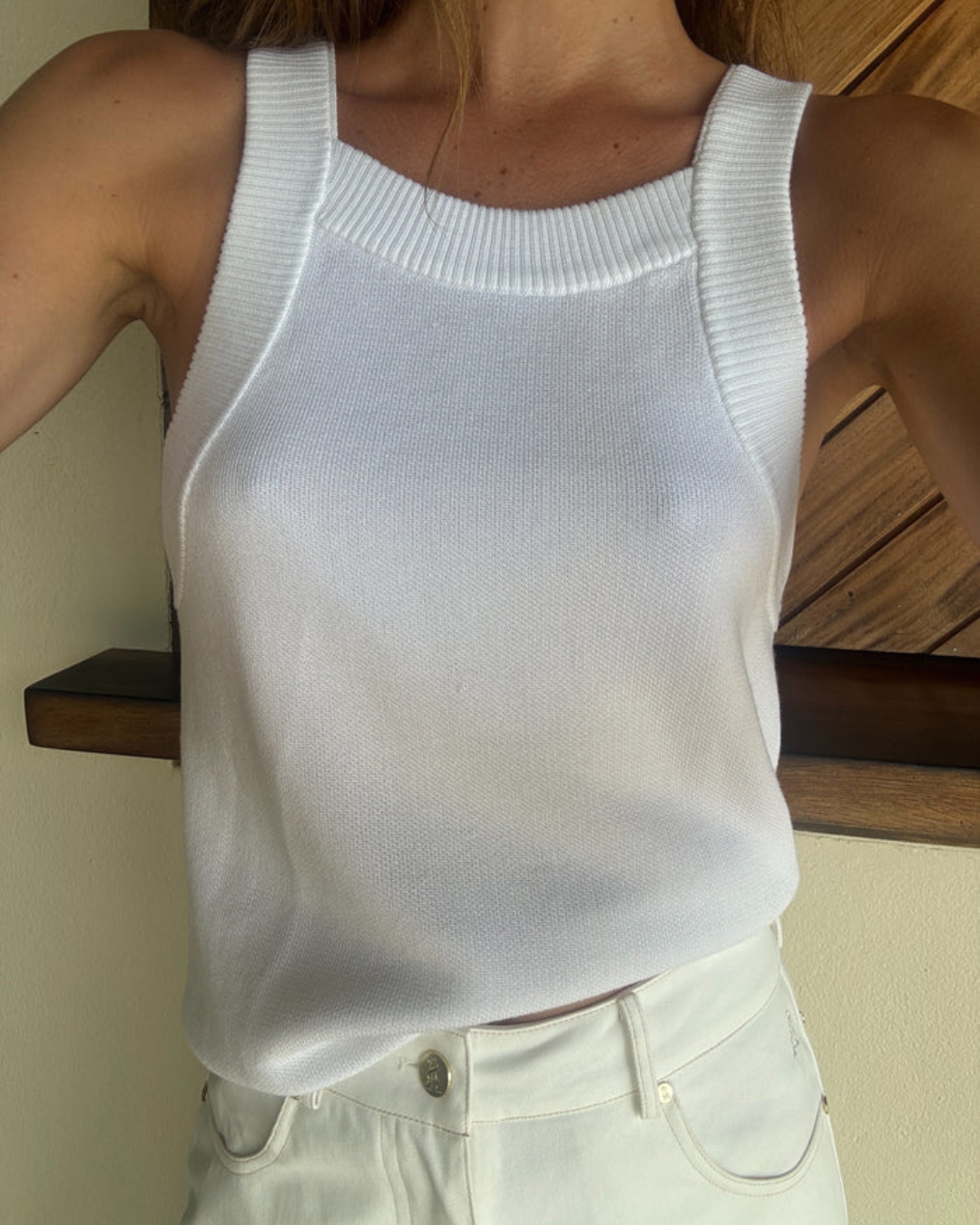 THE TASH KNIT TANK plus-size - AMOUR781