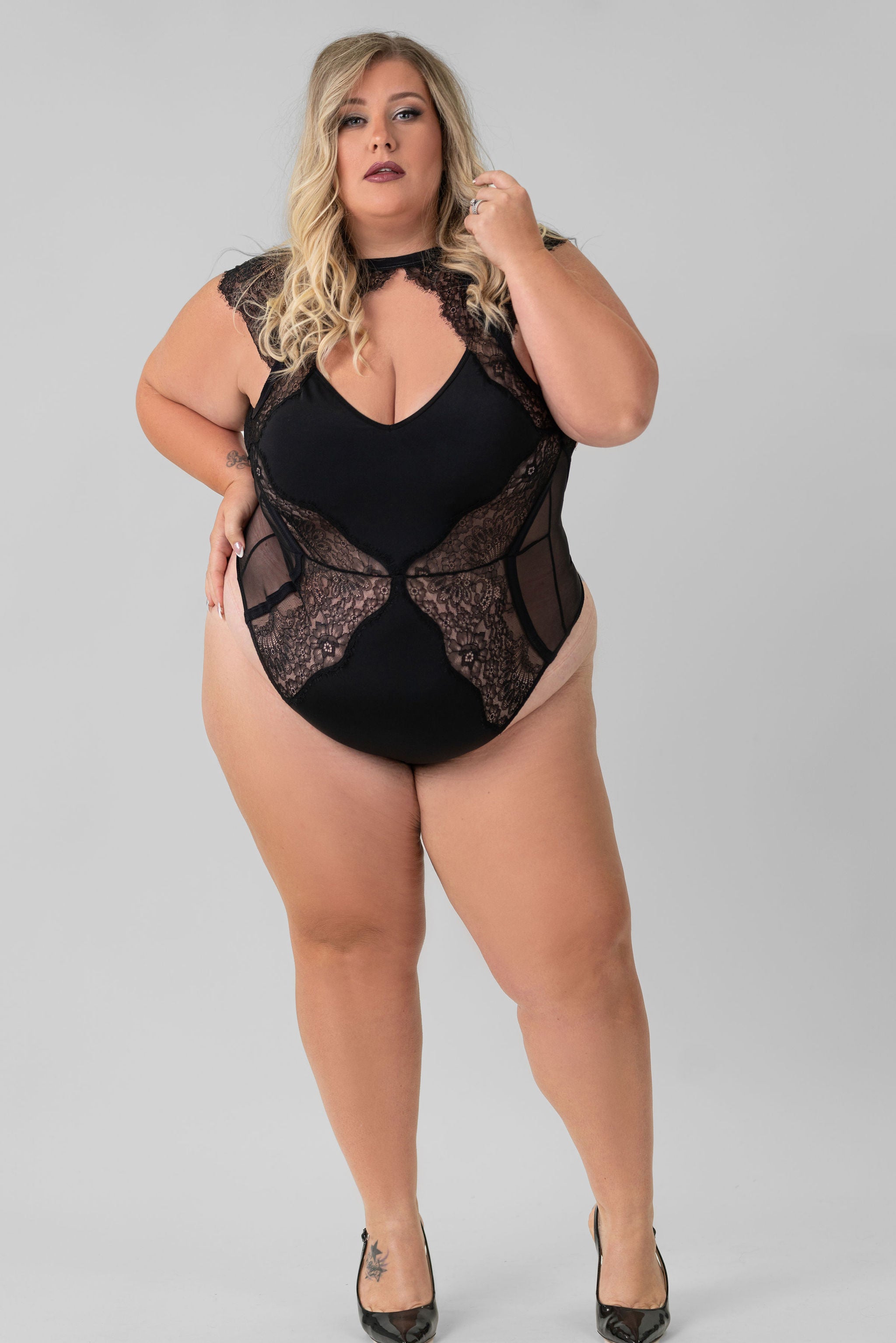 MINNA BODYSUIT plus-size - AMOUR781