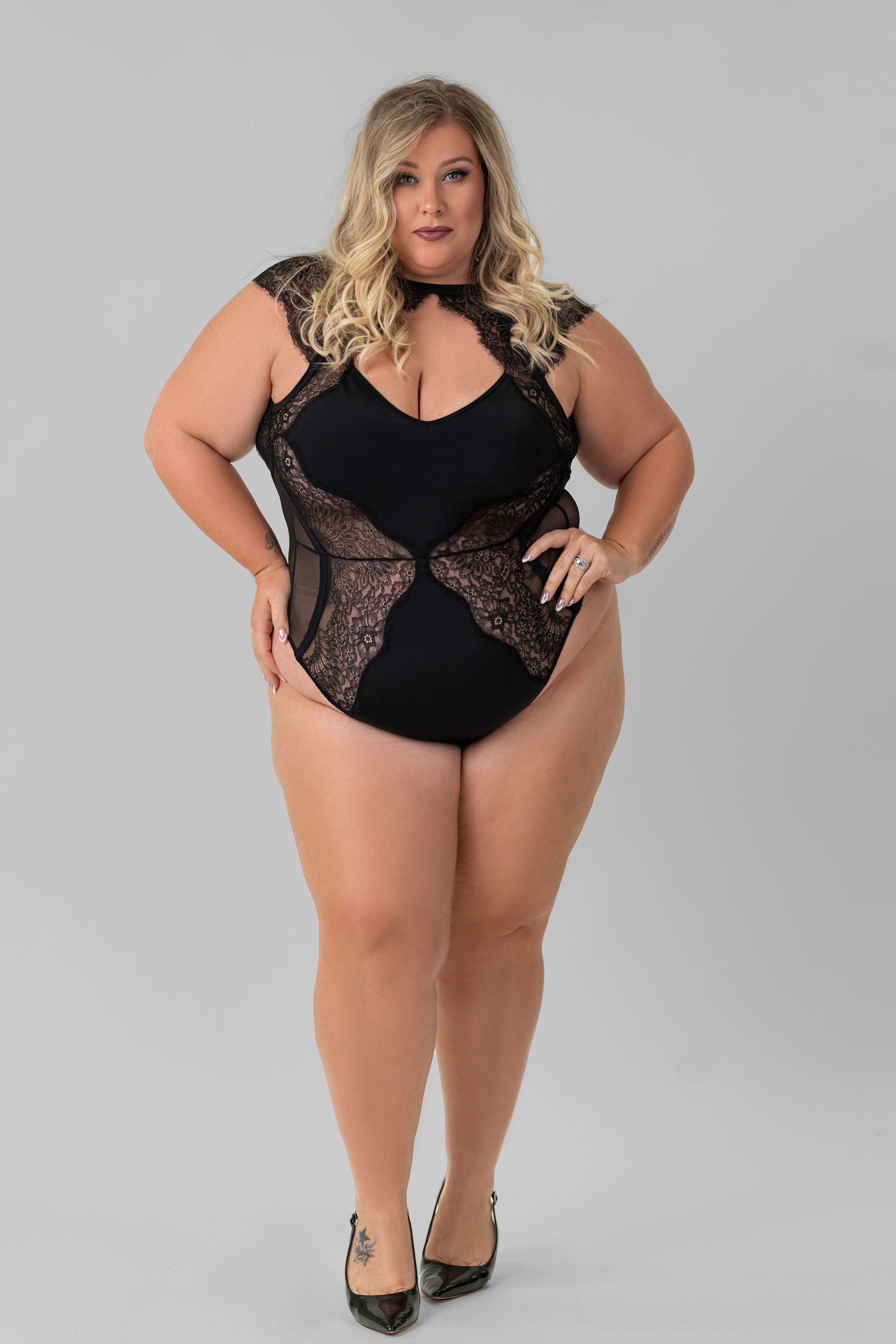 MINNA BODYSUIT plus-size - AMOUR781