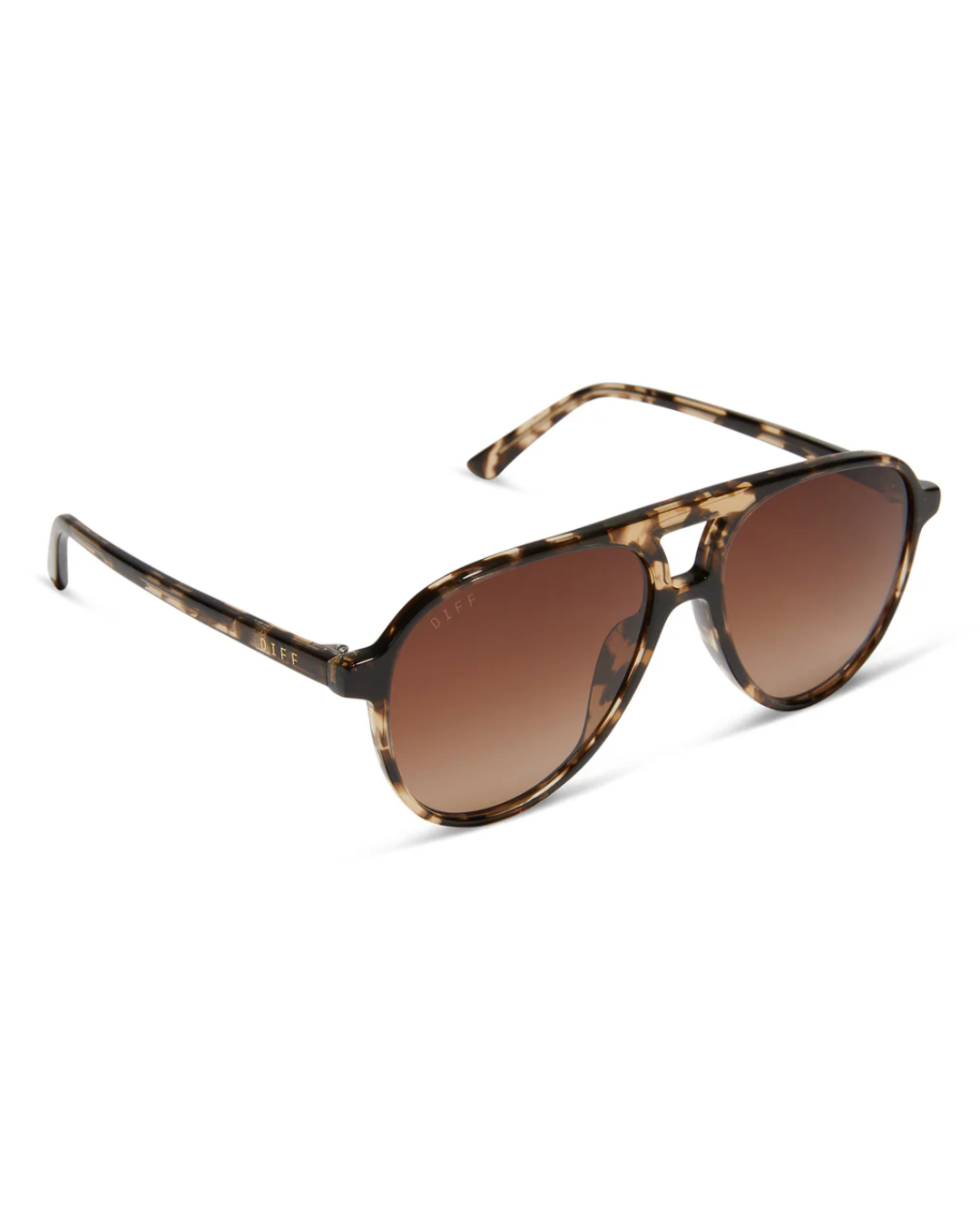 Tosca II espresso tortoise brown gradient plus-size - AMOUR781